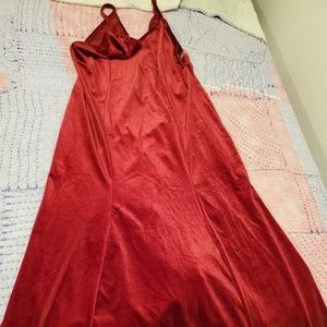 Floor length dress